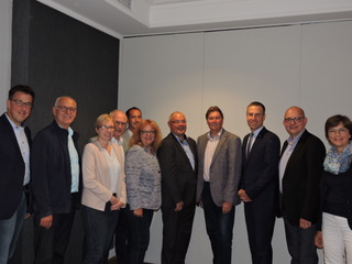 Treffen mit Mitgliedern des AKs Wirtschaft/Landwirtschaft aus NRW und RLP in Bitburg