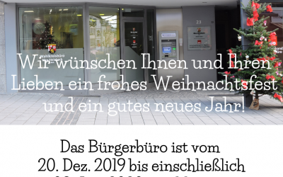 Ferien des SPD-Bürgerbüros