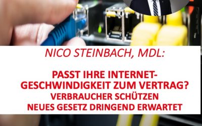 Recht auf schnelles Internet –  Kunden sollen Entschädigung bekommen