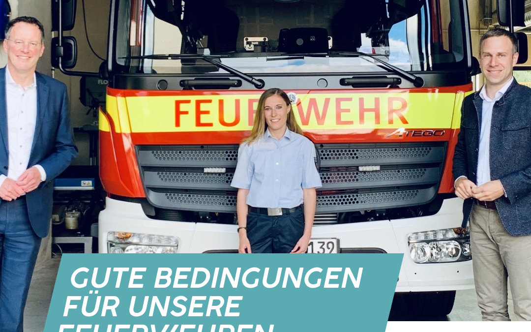 Nico Steinbach, MdL: Gute Bedingungen für unsere Feuerwehren