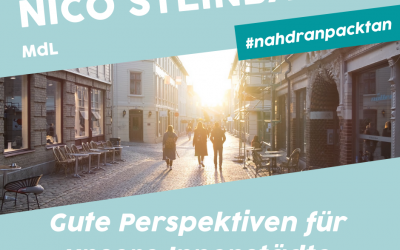 Modellvorhaben „Innenstadt-Impulse“ auch für Mittelzentren