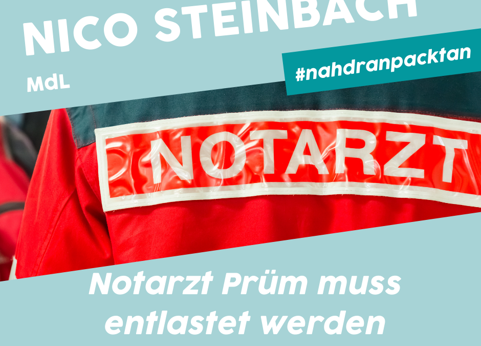 Notarzt Prüm muss entlastet werden