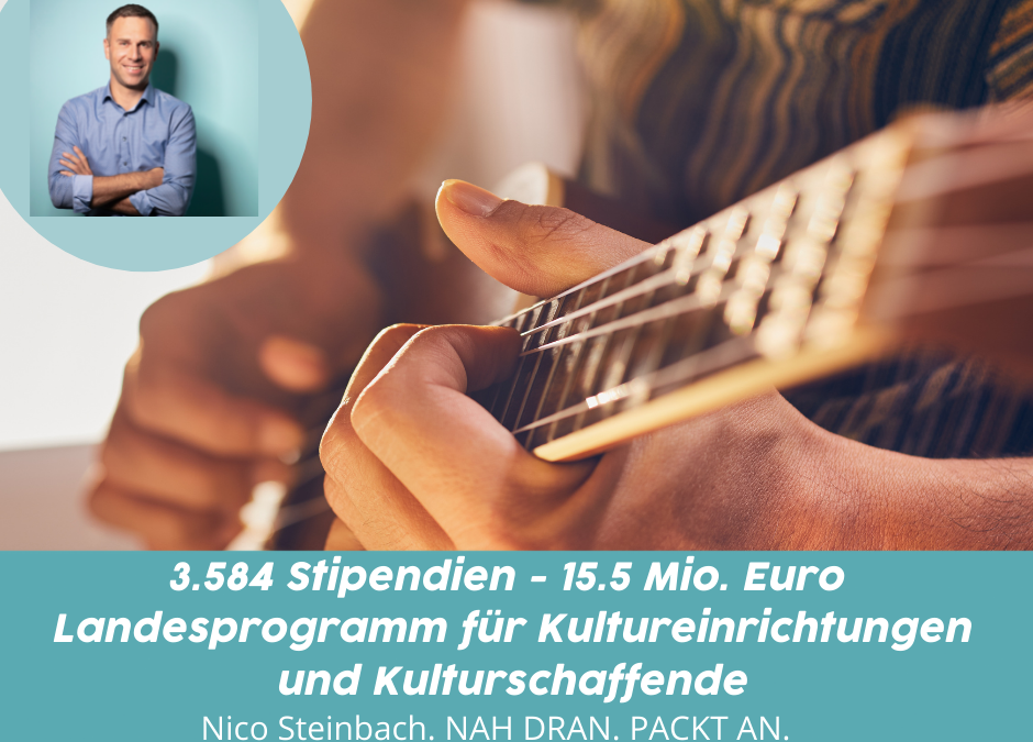 Nico Steinbach: 3.584 Stipendien bewilligt