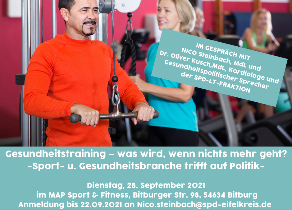 Gesundheitstraining – was wird, wenn nichts mehr geht?