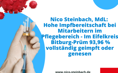 Hohe Impfbereitschaft bei Mitarbeitenden in den Pflegeeinrichtungen
