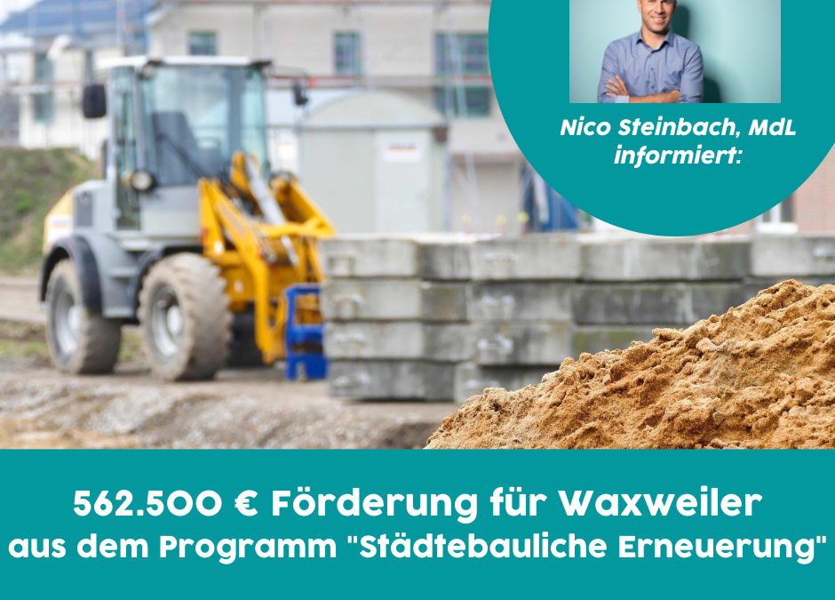 562.500 € Förderung für Waxweiler